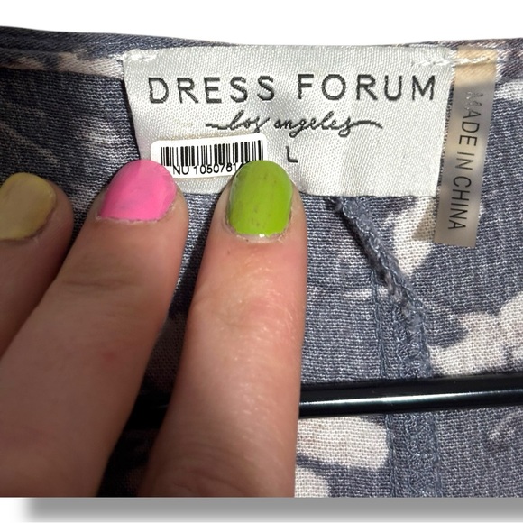 Dress Forum Free People Gray/Purple Blouse with Bishop Sleeves and Relaxed Fit - Picture 13 of 16